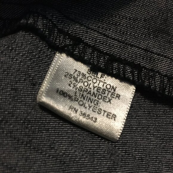 Van Heusen Dark Blue Denim Jean Jacket - Picture 10 of 16